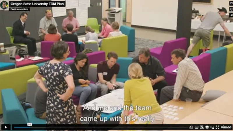 Frame of the TDM workshop video